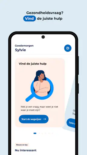 ZelfZorgWijzer screenshot