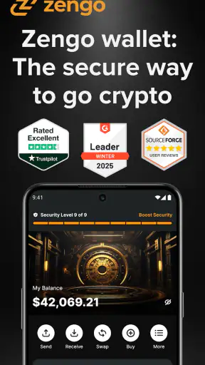 Zengo: Crypto & Bitcoin Wallet screenshot
