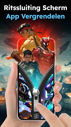 Zipper Lock Wallpapers Screen screenshot