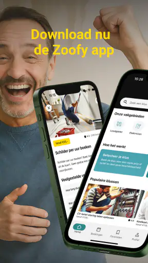 Zoofy - Boek snel een vakman screenshot