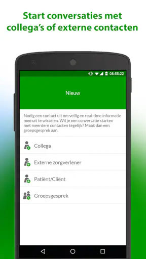Zorg Messenger screenshot