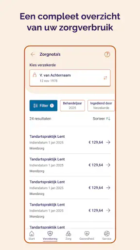 Zorgzaam screenshot