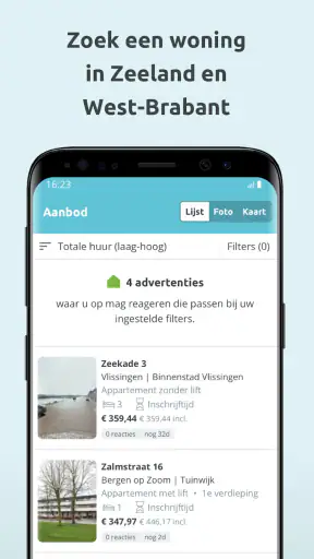 Zuidwestwonen screenshot