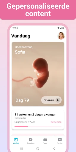 Zwangerschap + | Pregnancy App screenshot