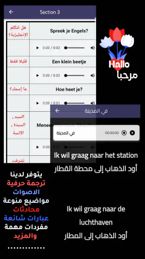 هاي هولندرتعلم اللغة الهولندية screenshot