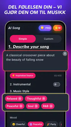3B Music AI - Song Generator screenshot