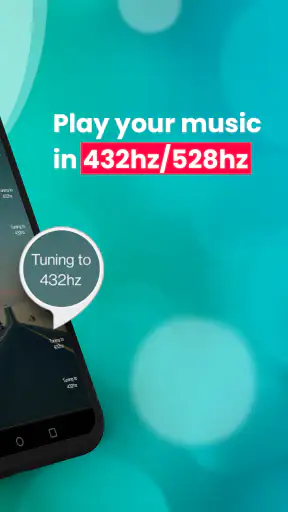 432 Player: 432hz/528hz Player screenshot