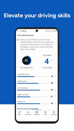 ABAX Driver screenshot