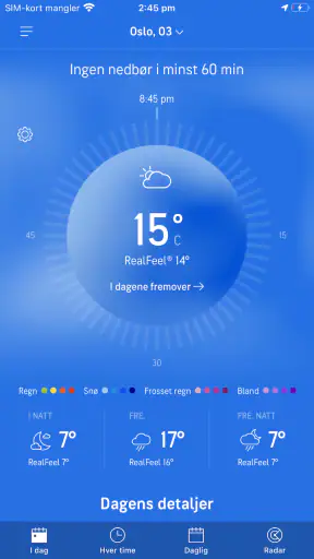 AccuWeather screenshot