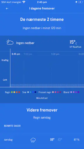 AccuWeather screenshot