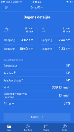 AccuWeather screenshot