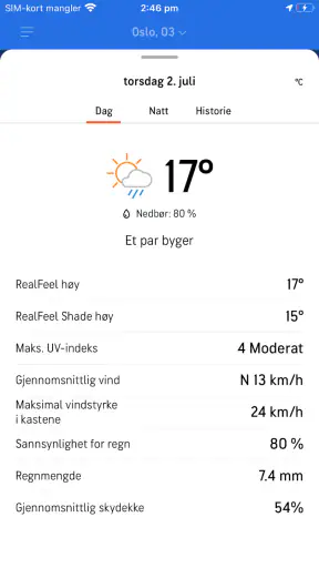 AccuWeather screenshot