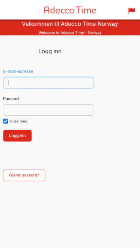 Adecco Time Norway screenshot