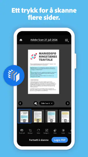 Adobe Scan: skann PDF/OCR screenshot