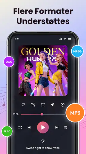Afspil sang musikafspiller screenshot