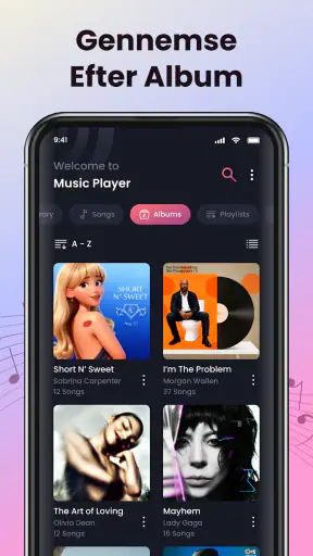Afspil sang musikafspiller screenshot