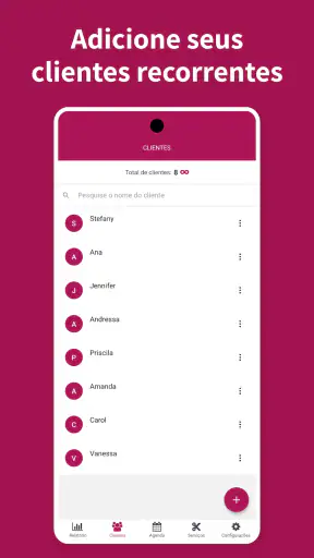 Agenda para Manicure - AppNail screenshot