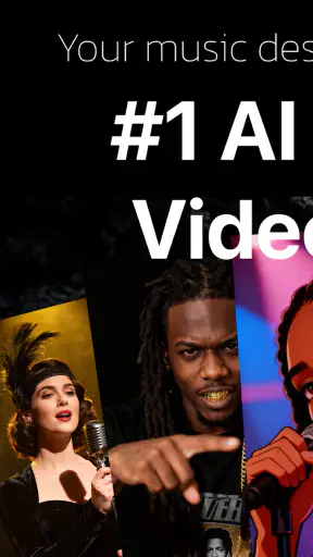 AI Music Video Generator - 1MS screenshot