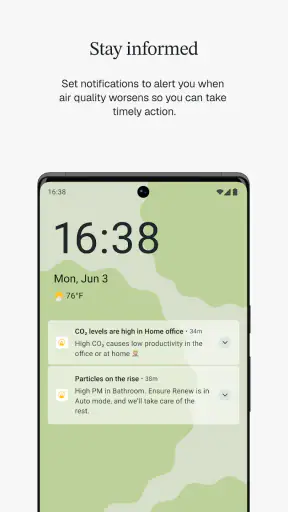 Airthings screenshot