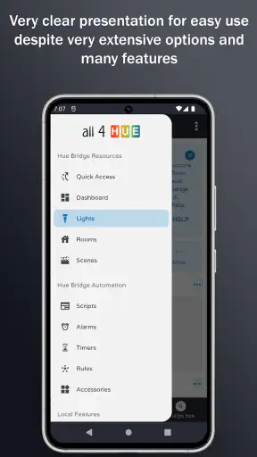 all 4 hue for Philips Hue screenshot
