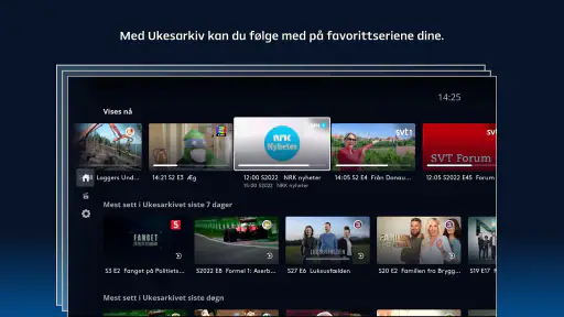 Allente - Android TV screenshot