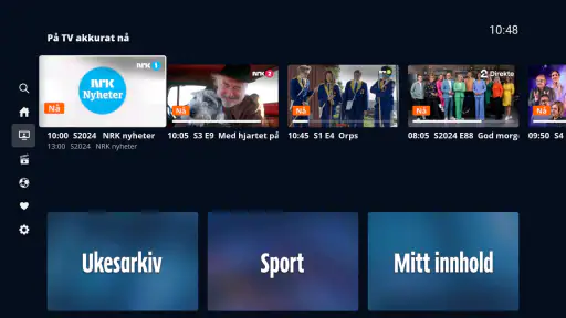 Allente - Android TV screenshot