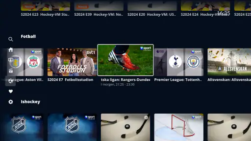 Allente - Android TV screenshot