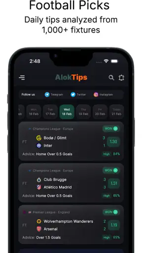 AlokTips Football Predictions screenshot