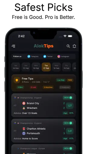 AlokTips Football Predictions screenshot