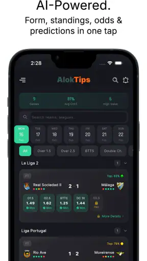 AlokTips Football Predictions screenshot