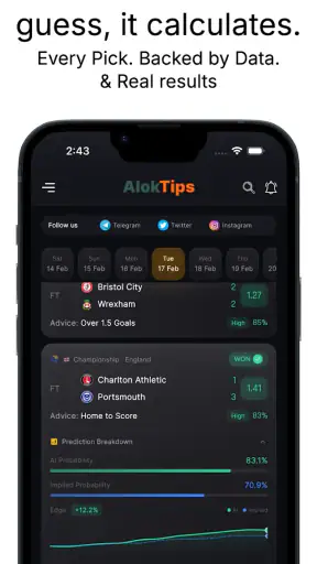 AlokTips Football Predictions screenshot