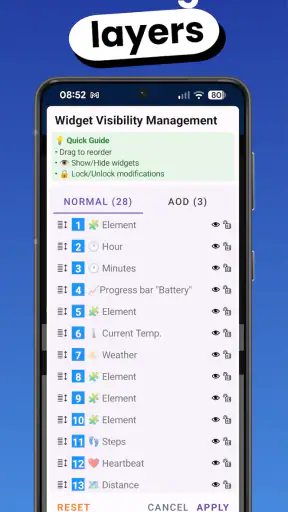 Amazfit Watchface Editor screenshot