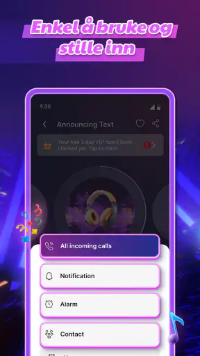 Android Ringetone Sanger screenshot