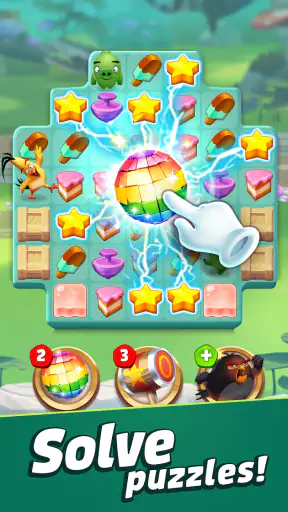 Angry Birds Match 3 screenshot