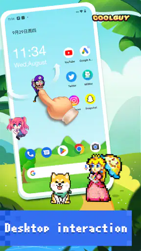 Anime Shimeji Screen Pets screenshot