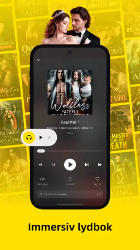 AnyStories - Romaner & Bøker screenshot