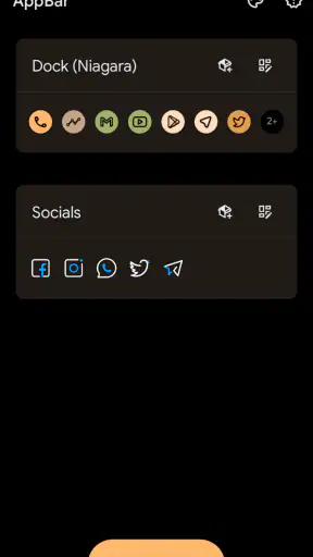 AppBar screenshot