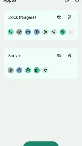 AppBar screenshot
