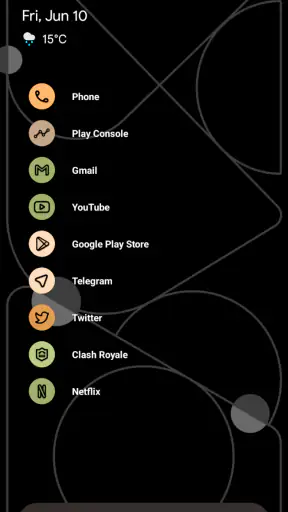 AppBar screenshot