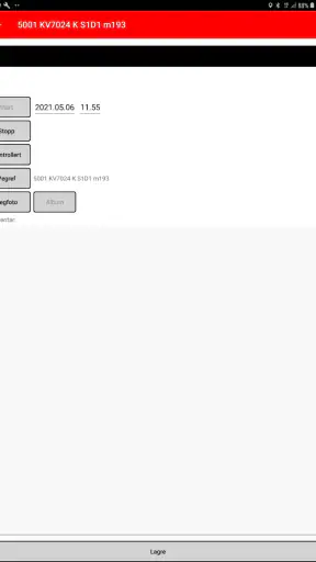 Arbeidsvarsling screenshot