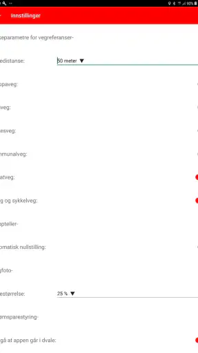 Arbeidsvarsling screenshot