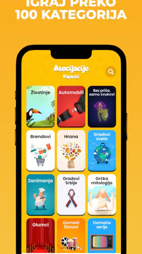 Asocijacije (Papirići) screenshot