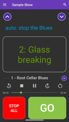Audio Cues screenshot