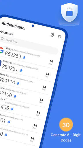 Authenticator App - 2FA screenshot