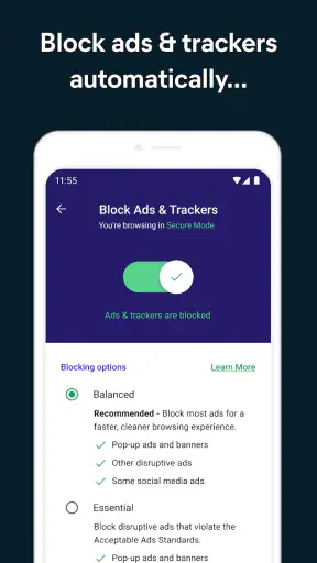 Avast Secure Browser screenshot