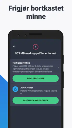 AVG AntiVirus & Sikkerhet screenshot