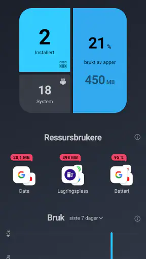 AVG Cleaner – opprydding screenshot