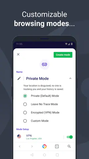 AVG Secure Browser screenshot