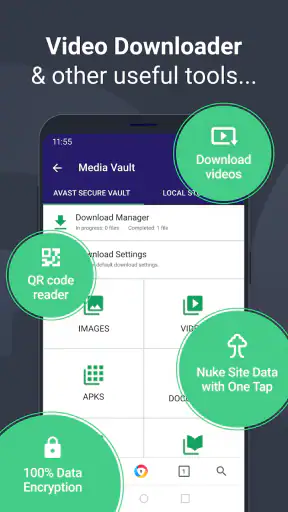 AVG Secure Browser screenshot