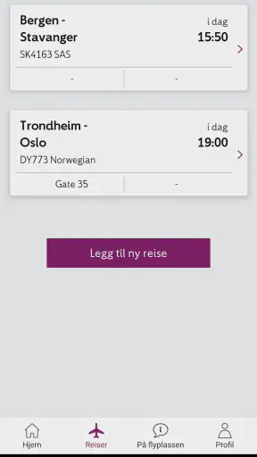Avinor screenshot